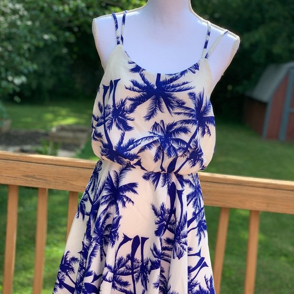 Altard State - Blue and White Dress - Large - Picture 1 of 2